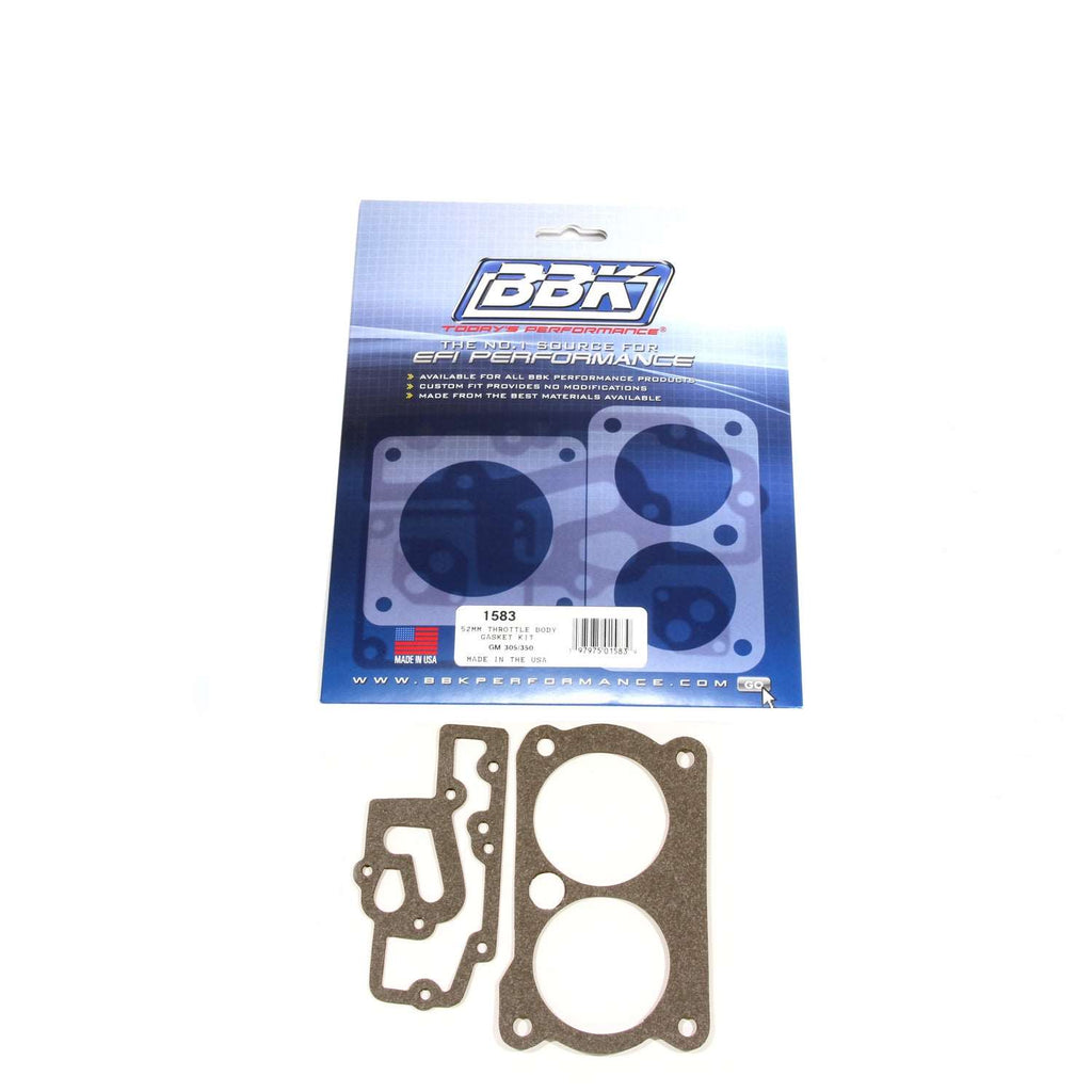 BBK Throttle Body Gasket Chevy GM 5.0/5.7L (1985-1992) Twin Kit - 52mm / 58mm