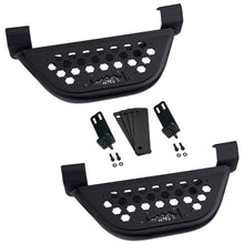 Load image into Gallery viewer, IAG Offroad Side Step Add-on for Jeep Wrangler JL (2018-2026) EZ-Step for 2 or 4 Door - Requires OEM Rock Rails - 2 Door / Black Alternate Image