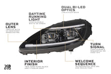 Load image into Gallery viewer, Morimoto LED Headlights Corvette C6 (05-13) XB Evo with White or Amber DRL LF2-460 Alternate Image
