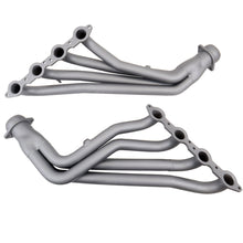 Load image into Gallery viewer, BBK Air Intake Chevy Silverado / GMC Sierra 1500 (1999-2002) 1-3/4" Long Tube Exhaust Headers Titanium / Polished Silver - Titanium Ceramic Alternate Image