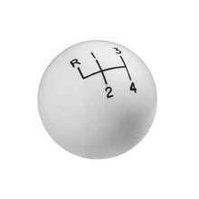 Load image into Gallery viewer, Hurst Shift Knob (4-Speed Upper Left Reverse) [3/8-24 Threads] 1630002 - White - Default Title Alternate Image