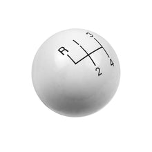 Load image into Gallery viewer, Hurst Shift Knob (4-Speed Upper Left Reverse) [3/8-16 Threads] White or Black/ Non - Hurst Engraved Alternate Image