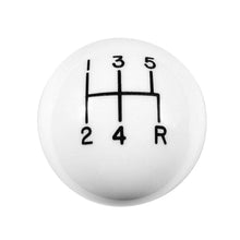 Load image into Gallery viewer, Hurst Shift Knob (5-Speed Lower Right Reverse) [3/8-16 Threads] White or Black - White Alternate Image