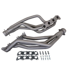 Load image into Gallery viewer, BBK Exhaust Ford Mustang Coyote Swap (1979-2004) 1-3/4" Long Tube Headers Titanium / Polished Silver - Titanium Ceramic Alternate Image