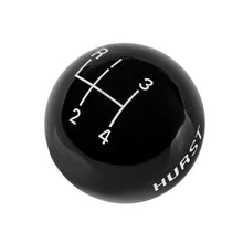 Load image into Gallery viewer, Hurst Shift Knob (4-Speed Upper Left Reverse) [3/8-16 Threads] White or Black/ Hurst Engraved - White Alternate Image