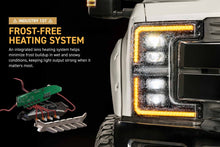 Load image into Gallery viewer, Morimoto Headlights for Ford Super Duty F250 F350 F450 (2017-2019) XB Evo with Sequential LED Turn Signals - Default Title Alternate Image