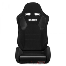 Load image into Gallery viewer, BRAUM ADVAN Sport Seats (Reclinable) Black Leatherette or Black Cloth - Black Cloth Alternate Image