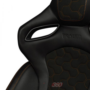 BRAUM Orue-S Seats (Reclinable) Honeycomb Alcantara or Plaid Fabric