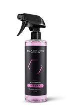 Load image into Gallery viewer, BLACKLINE® Crystal Glass Cleaner - Streak-Free Automotive Window &amp; Mirror Spray 16oz Alternate Image