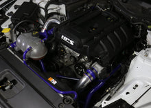 Load image into Gallery viewer, HPS Performance Intercooler Pipes Ford Mustang Ecoboost 2.3L (15-17) [Hot and Cold Side] Polished or Black Finish - Polished w/ Black Hoses Alternate Image
