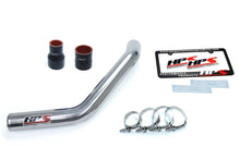 Load image into Gallery viewer, HPS Performance Intercooler Pipes Mitsubishi Lancer EVO X (15-17) [2.5" Upper Pipe UICP] Black / Blue / Polish / Red / Wrinkle Red - Black Alternate Image