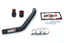 Load image into Gallery viewer, HPS Performance Intercooler Pipes Mitsubishi Lancer EVO X (15-17) [2.5" Upper Pipe UICP] Black / Blue / Polish / Red / Wrinkle Red - Black Alternate Image