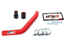 Load image into Gallery viewer, HPS Performance Intercooler Pipes Mitsubishi Lancer EVO X (15-17) [2.5" Upper Pipe UICP] Black / Blue / Polish / Red / Wrinkle Red - Black Alternate Image