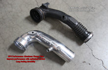 Load image into Gallery viewer, HPS Performance Intercooler Charge Pipe for BMW 740i F01 / 740Li F02 3.0L N55 (2013-2015) Cold Side - Polished or Black Alternate Image