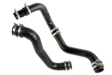 Load image into Gallery viewer, HPS Performance Intercooler Charge Pipe for Chevy Silverado 2500 HD 6.6L (13–16) Polished / Black / Red - Complete Kit - Cold &amp; Hot Side / Black Alternate Image