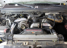 Load image into Gallery viewer, HPS Intercooler Piping Ford F250 F350 F450 F550 Superduty Powerstroke 6.0 Diesel Turbo (03-07) [Hot and Cold Side] Polished / Black / Red - Polished w/ Black Hose Alternate Image