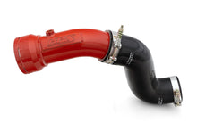 Load image into Gallery viewer, HPS Intercooler Charge Pipe Ford F250 F350 F450 F550 Superduty Powerstroke 6.7L Diesel Turbo (11-16) [Cold Side w/ CAC Hose Intercooler Boot] Polished / Black / Red - Red Alternate Image