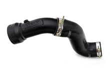 Load image into Gallery viewer, HPS Intercooler Charge Pipe Ford F250 F350 F450 F550 Superduty Powerstroke 6.7L Diesel Turbo (11-16) [Cold Side w/ CAC Hose Intercooler Boot] Polished / Black / Red - Black Alternate Image