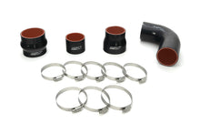 Load image into Gallery viewer, HPS Intercooler Charge Pipes for Acura MDX Type S 3.0L Turbo (2022-2026) Hot &amp; Cold Side - Polished / Black / Red 17-163 - Black Alternate Image