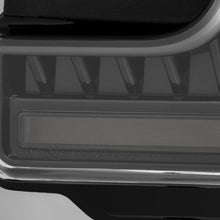 Load image into Gallery viewer, AlphaRex LED Projector Headlights for Ford F250 F350 F450 F550 Super Duty (2017-2019) MKII Luxx &amp; Nova Series with Sequential Signal - Alpha Black / Black / Chrome Alternate Image