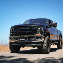 Load image into Gallery viewer, AlphaRex LED Projector Headlights for Ford F250 F350 F450 F550 Super Duty (2017-2019) MKII Luxx &amp; Nova Series with Sequential Signal - Alpha Black / Black / Chrome Alternate Image