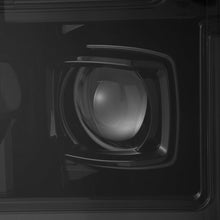 Load image into Gallery viewer, AlphaRex Projector Headlights for Ford F250 F350 F450 F550 Super Duty (2017-2019) MKII Pro Series with Sequential Signal - Alpha Black / Black Alternate Image