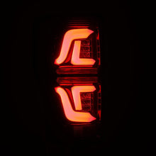 Load image into Gallery viewer, AlphaRex LED Tail Lights for Ford F250 F350 F450 F550 Super Duty (2017-2019) Pro Series with Blinking Signal - Jet Black / Red Smoke Alternate Image