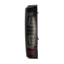 Load image into Gallery viewer, AlphaRex LED Tail Lights for Ford F250 F350 F450 F550 Super Duty (2017-2019) Pro Series with Blinking Signal - Jet Black / Red Smoke Alternate Image