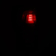Load image into Gallery viewer, AlphaRex LED Tail Lights for Ford F250 F350 F450 F550 Super Duty (2017-2019) Pro Series with Blinking Signal - Jet Black / Red Smoke Alternate Image