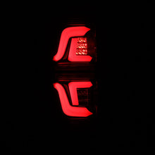 Load image into Gallery viewer, AlphaRex LED Tail Lights for Ford F250 F350 F450 F550 Super Duty (2017-2019) Pro Series with Blinking Signal - Jet Black / Red Smoke Alternate Image