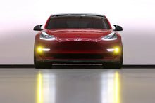 Load image into Gallery viewer, AlphaRex LED Projector Fog Lights for Tesla Model 3 (2017-2023) DoubleTap Dual Color with DRL &amp; Sequential Signal 210010 Alternate Image