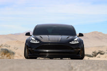 Load image into Gallery viewer, AlphaRex LED Projector Headlights for Tesla Model 3 (17-23) Model Y (20-24) Nova Series with Sequential Signal - Alpha Black / Black Alternate Image