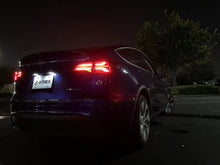 Load image into Gallery viewer, AlphaRex LED Tail Lights for Tesla Model 3 (2017-2023) PRO-Series with Red Sequential Turn Signal - Red Housing ARX601020 Alternate Image