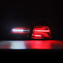 Load image into Gallery viewer, AlphaRex LED Tail Lights for Tesla Model 3 (2017-2023) PRO-Series with Red Sequential Turn Signal - Red Housing ARX601020 Alternate Image