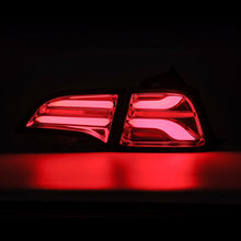 Load image into Gallery viewer, AlphaRex LED Tail Lights for Tesla Model 3 (2017-2023) PRO-Series with Red Sequential Turn Signal - Red Housing ARX601020 Alternate Image
