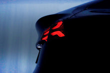 Load image into Gallery viewer, AlphaRex LED Tail Lights for Tesla Model 3 (2017-2023) PRO-Series with Red Sequential Turn Signal - Red Housing ARX601020 Alternate Image