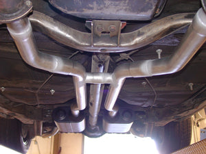 Flowmaster Exhaust GM A-Body V8 engines (64-72) 3.0" Crossmember Back  - American Thunder Series 17119