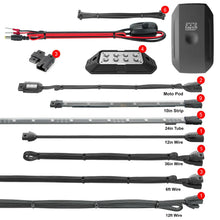 Load image into Gallery viewer, XKGlow LED Underglow Light Kit (Polaris Slingshot) w/ XKCHROME Smartphone App Controller - Standard or Advance Alternate Image