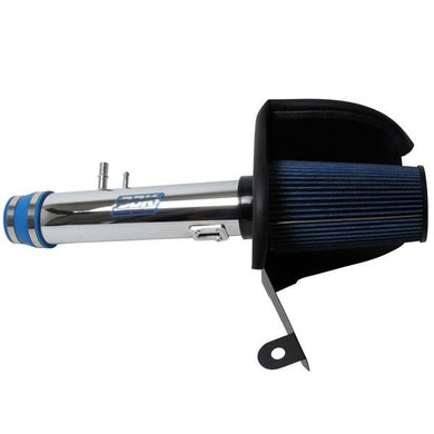 BBK Air Intake Kit Ford Mustang V6 3.7L (2011-2014) Powder Coated Chrome - 1778