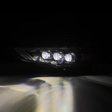 Load image into Gallery viewer, AlphaRex LED Projector Headlights for Ford Mustang S550 (2018-2023) Nova Series with Sequential Signal - Alpha Black 880257 Alternate Image