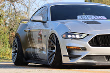 Load image into Gallery viewer, AlphaRex LED Projector Headlights for Ford Mustang S550 (2018-2023) Nova Series with Sequential Signal - Alpha Black 880257 Alternate Image