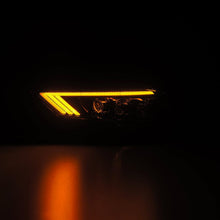 Load image into Gallery viewer, AlphaRex LED Projector Headlights for Ford Mustang S550 (2018-2023) Nova Series with Sequential Signal - Alpha Black 880257 Alternate Image