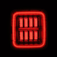 Load image into Gallery viewer, AlphaRex LED Tail Lights for Jeep Wrangler JL (2018-2026) Prismatic NOVA-Series with Sequential Turn Signal - Chrome or Black Housing Alternate Image