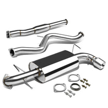 Load image into Gallery viewer, DNA Exhaust for Subaru WRX / WRX STI (2008-2014) Catback with Single or Double Wall Rolled N1 Muffler Tip - Single Wall Tip Alternate Image