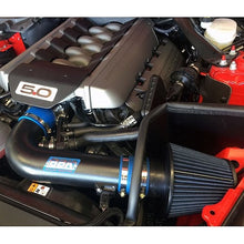 Load image into Gallery viewer, BBK Air Intake Kit Ford Mustang GT 5.0 (2015-2017) Powder Coated Chrome / Blackout - Powder Coated Chrome Alternate Image