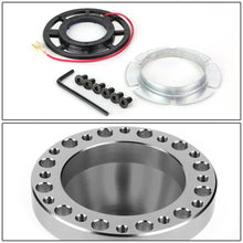 Load image into Gallery viewer, DNA 6-Hole Steering Wheel Hub Mitsubishi Lancer (1988-2004) Black / Blue / Gold / Red / Silver / Purple Alternate Image
