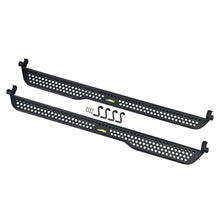 Load image into Gallery viewer, IAG Offroad Side Steps for Ford Bronco 6G (2021-2026) Full Length Bolt On for 2 or 4 Door - Requires OEM Rock Rails - 2 Door with Factory/IAG Rock Rails / Neon Yellow Alternate Image