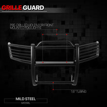 Load image into Gallery viewer, DNA Grille Guard for Toyota FJ Cruiser (2007-2014) Full Front End Bumper with Black or Chrome Finish - Black Alternate Image