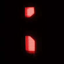 Load image into Gallery viewer, AlphaRex LED Tail Lights for Chevy Silverado 1500 (19-26) 2500HD / 3500HD (20-26) Luxx Series with Sequential Signal - Alpha Black / Black / Black Red Alternate Image