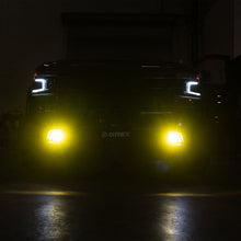 Load image into Gallery viewer, AlphaRex LED Projector Fog Lights for Chevy Silverado 1500 (19-23) 2500 / 3500 HD (20-23) DoubleTap Dual Color with DRL &amp; Sequential Signal 210017 Alternate Image
